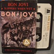 Bon Jovi "SLIPPERY WHEN WET" kaseta magnetofonowa