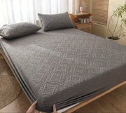 Wodoodporny pokrowiec ochraniacz prześcieradło na materac 160x200x30