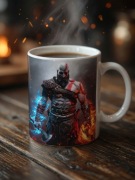 God of War Kratos kubek prezent dla gracza geeka nordycki