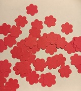 Scrapki papierowe kwiatki 1,6cm 16mm 