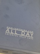 Etui Case niebieski silikonowy 