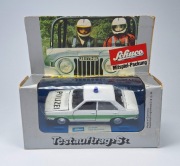 SCHUCO 26-5634 - AUDI 80 (B1) "POLIZEI", Made in W.Germany, skala 1:43