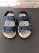 Sandały dla chłopca granatowe, na rzep, Tom.m, r 22, buty letnie stan BDB