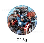 Marvel talerze papierowe 10 szt komplet