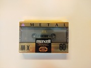 Kaseta Maxell MX 60 1994 rok USA
