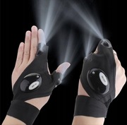 Rękawiczki z latarką LED komplet lewa i prawa