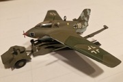 model samolotu Messerschmitt Me 163 Komet.