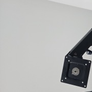 Ergotron HX Desk Monitor Arm Czarny