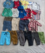 Zestaw ubrań dziecięcych paka pakiet ubranek chłopięcych dla chłopca 68