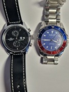 Dwa zegarki kwarcowe 