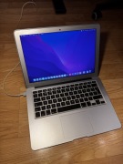 Apple Macbook Air 2017 13,3 128gb Laptop sprawny super stan silver iphone