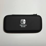 Etui na Nintendo Switch OLED Czarny futerał case kejs obudowa schowek