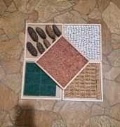 Ścieżka sensoryczna Montessorii 5 paneli