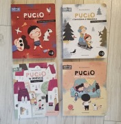 Pucio na wakacjach, w mieście, umie opowiadać, Pucio i ćwiczenia z mówienia