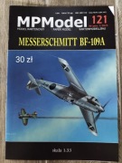 Model kartonowy Messerschmitt BF-109A