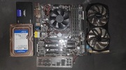 ASRock B85m Pro4 I5 4690 16GB DDR3 GTX 560 1GB HDD SSD 