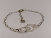 Bransoletka srebrna 