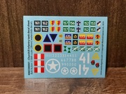 Bolt Action Kalkomania British Churchill tank