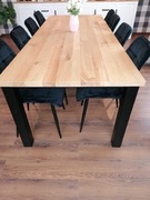  Stół dębowy, stół loft, stół industrial 200x100cm