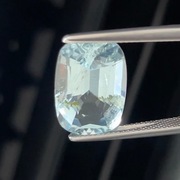 Kamień naturalny akwamaryn, przezroczysty, niebieski, 10,39 karata