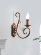 Kinkiet antyczny zestaw 2 szt retro / vintage / loft / boho