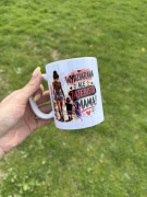 Kubek 330 ml WYDZIARANA ALE ZAJ*BISTA MAMA CÓRKA