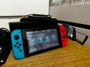 Nintendo switch v2 CFW przerobione + mario odyssey SD 128GB ZESTAW 