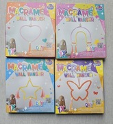 Zestaw 4szt. Makrama do zrobienia dla dzieci