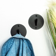 Wieszak ścienny do przedpokoju, na ręczniki, metal