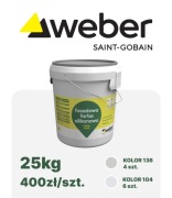 !OKAZJA! Farba fasadowa silikonowa Weber FZ391 – 25 kg (NOWA)