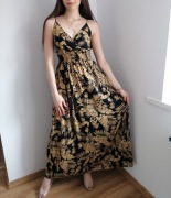 Długa sukienka letnia