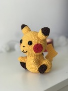 Pikachu, pokemon zabawki na szydełku