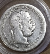 Srebrna moneta 1 korona1893r.