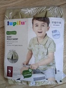 Bawełniana koszulka polo dla chłopca rozmiar 110/116