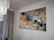 Duży obraz Abstrakcja 160x80 do salonu jadalni now