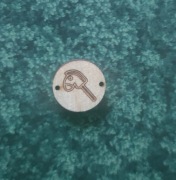 charms nr8 hobby horse drewno grawer hand made