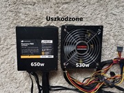 ZasiLacz - 530w 650w - Uszkodzone