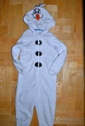 Frozen pluszowy strój przebranie piżama Bałwanek  Olaf 4/5 Lat_104/110 cm