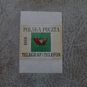 Znaczek Pocztowy = = Naklejka = = Poczta Polska Telegraf i Telefon