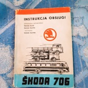 Instrukcja obsługi  Škoda 706 RT, RTS, RTO