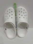 Klapki chodaki Crocs classic białe rozmiar EUR 41-42
