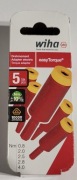 WIHA 41479 S5 Zestaw 5 adapterów EasyTorque electric VDE 0,8-4Nm