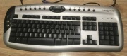 Klawiatura multimedialna przewodowa QWERTY Creative PS2