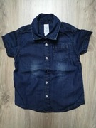 Koszula chłopięca C&A jeansowa elegancka 86