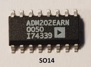 ADM202EARM  High-Speed, 5 V, 0.1uF CMOS RS-232 Driver/Receivers