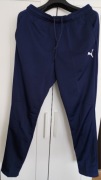 Spodnie dresowe męskie Puma r. L granatowe nowe piękne polecam