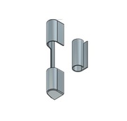 Osłonka do górnego zawiasu AUBI LL213 (2 el.) - kolor biały