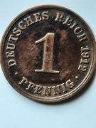 N196-1 PFENING 1912 CESARSTWO NIEMIECKIE -STAN!!!