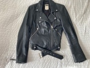 Zara skórzana ramoneska skóra naturalna 100% xs 