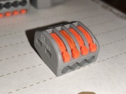 Złączki elektryczne 4-pin szybkozłączki typ WAGO 10 szt 